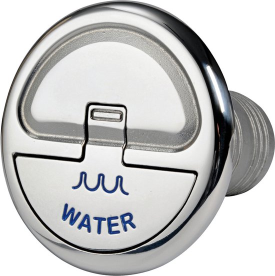 Osculati RVS quick lock Tankdop Water schuin model Ø38mm