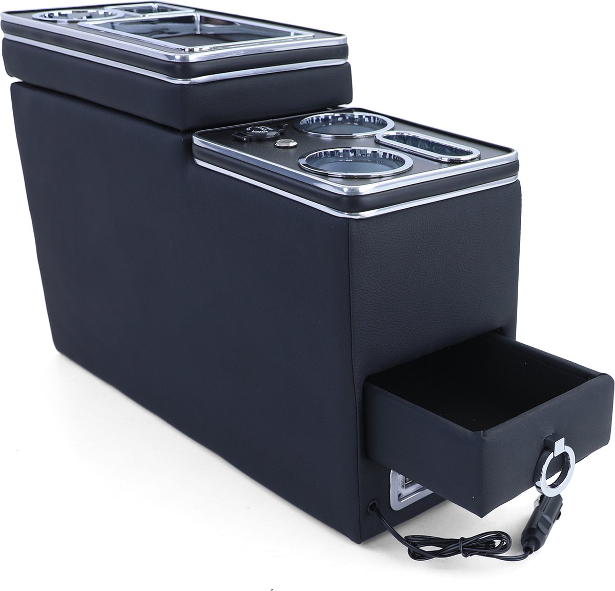 YEE PIN Organizer Per Console Centrale Jeep Renegade (2012-2022) - Divisorio Braccioli Accessori Auto - 3