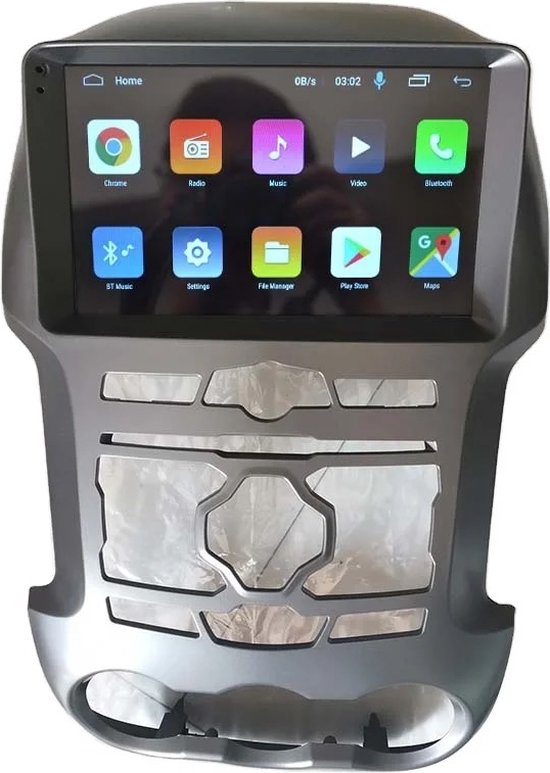 CarPlay Ford Ranger 2012-2015 Système de navigation et multimédia Android 11 2 Go de RAM 32 Go de ROM Android auto
