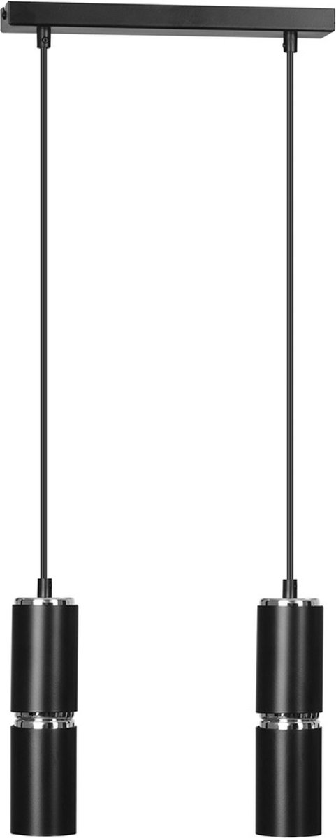 Emibig - Hanglamp Modesto 2 Zwart 40 cm