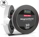 Century Goods Magneetstrip zelfklevend - 10 meter lang - Magneettape - Magneetband zelfklevend