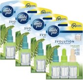 Recharges Ambi Pur 3Volution - Morning Dew - Value Pack 4 Pièces