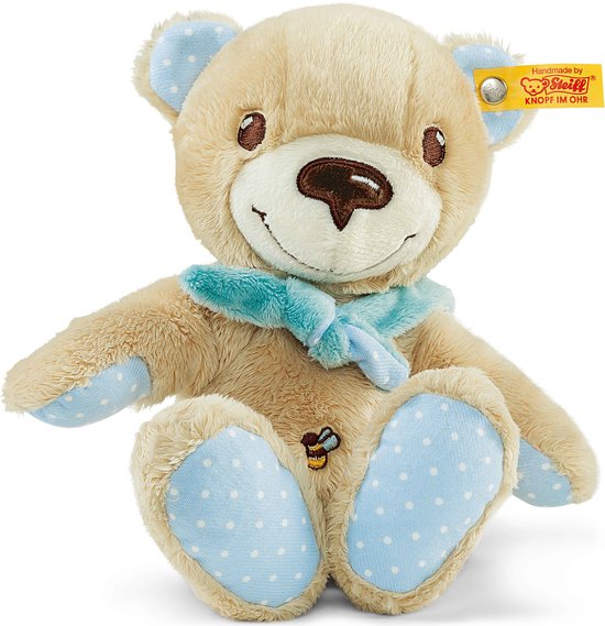 Steiff Cuddly Toy 239526 Cute Cuddly Toy, Boys, Girls and Babies from 0 Months, Soft Cuddly Friends, Plush Toy, 25 cm, Pink : Steiff