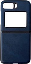 Mobigear Hoesje geschikt voor Motorola Razr (2022) Telefoonhoesje Hardcase | Mobigear Excellent Backcover | Razr (2022) Case | Back Cover - Blauw