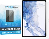 Mobigear Screenprotector geschikt voor Samsung Galaxy Tab S8 Glazen | Mobigear Screenprotector - Case Friendly