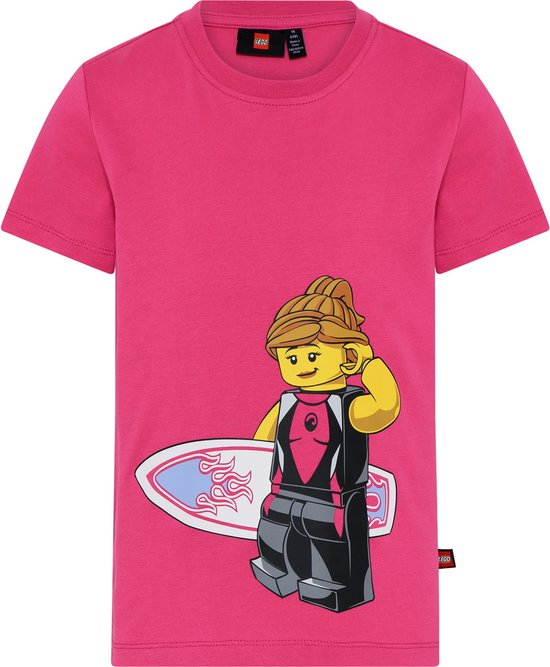 Lego Meisjes Paarse Surf Tshirt Lwtaylor 311 - 140