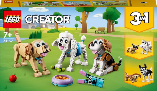 LEGO Creator 3in1 Schattige Honden Set - 31137