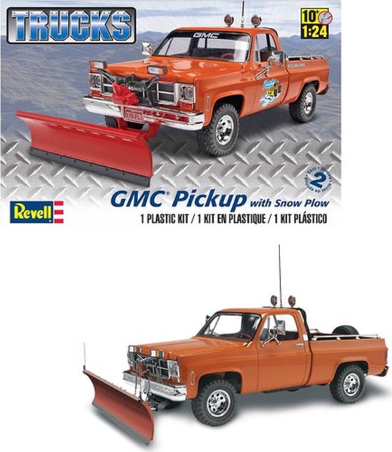 Maquette Revell Chevy Silverado Street Pickup 19 – À Assembler Et Peindre, 1/??, Neuf Maquettes Figurines