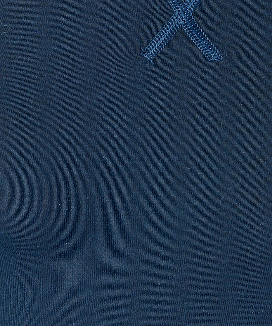 Damart - Manches longues, col rond - Homme - Blauw - S