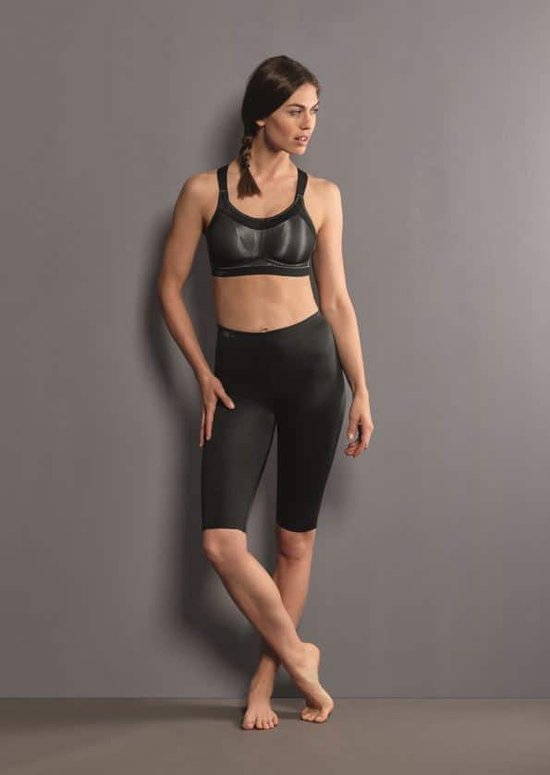 Anita Sportslip dames black - De Wit Schijndel