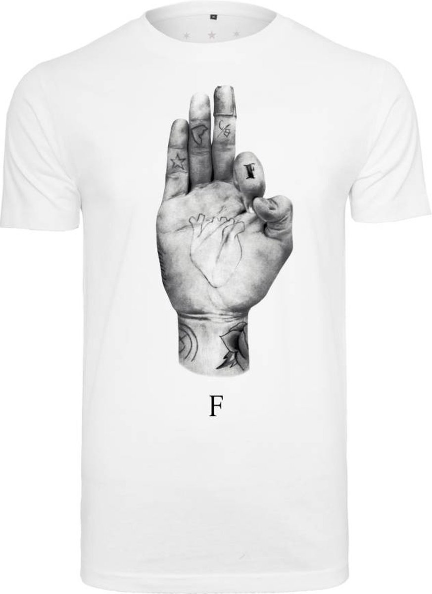 Merchcode - FMS Sign Heren T-shirt - XS - Wit