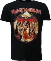 Iron Maiden Powerslave Band T-Shirt Zwart - Merchandise Officielle