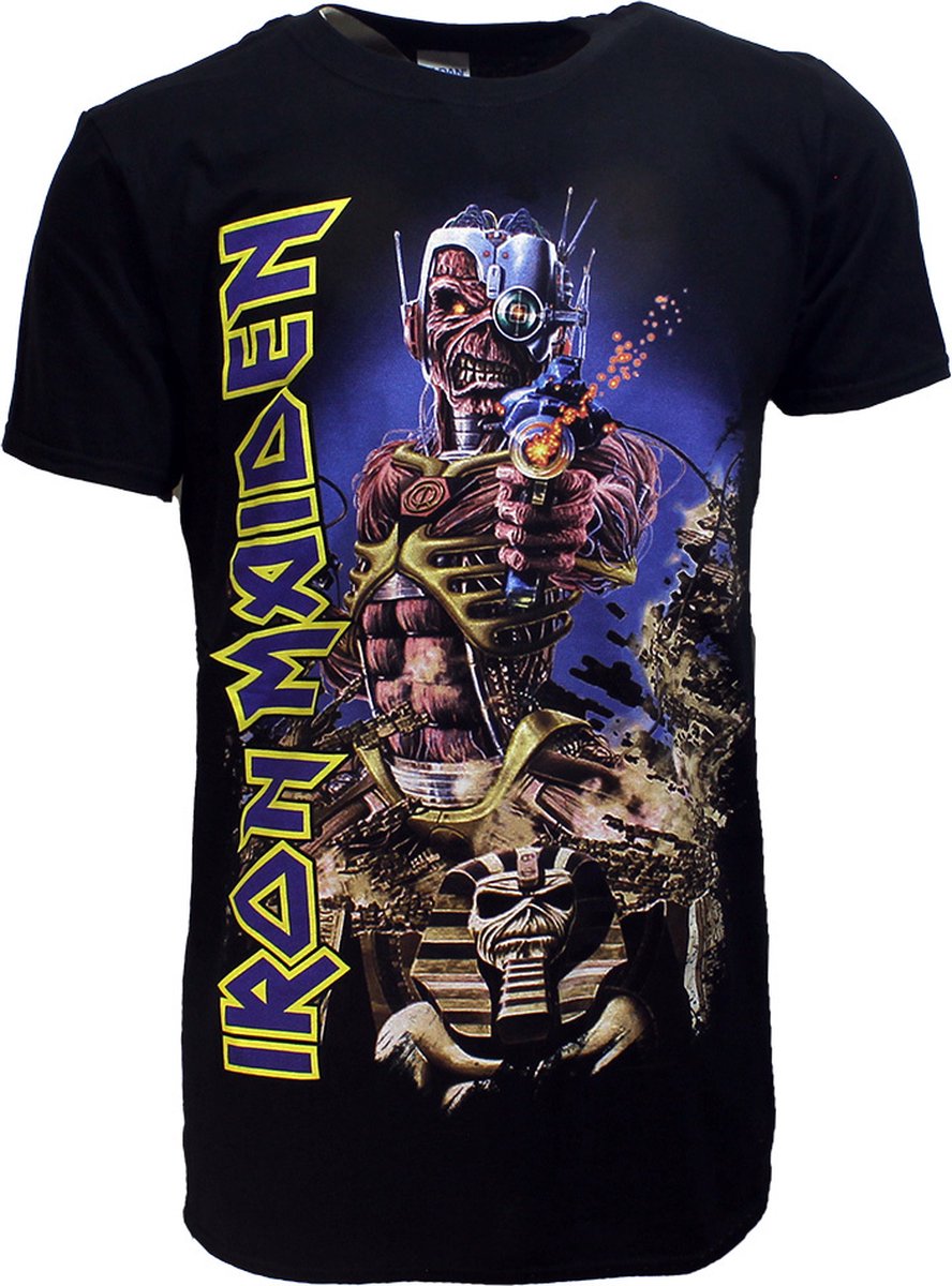 Iron Maiden Somewhere Back In Time T-Shirt - Officiële Merchandise - XXL
