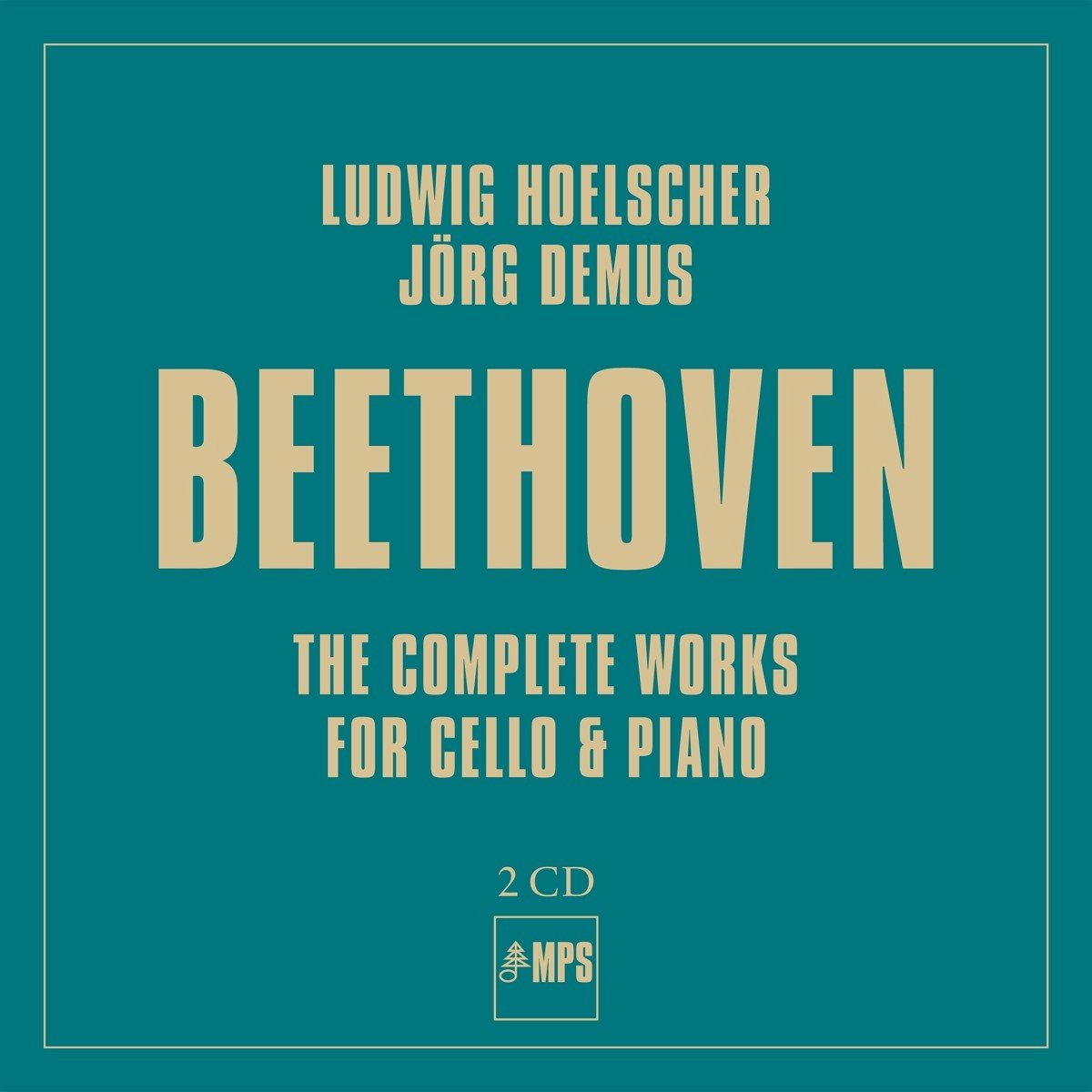 Ludwig Hoelscher & Jörg Demus - Beethoven: The Complete Works For Cello & Piano (2 CD)