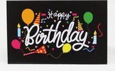 Verjaardag wenskaarten Happy Birthday 6 stuks - Felicitatie kaarten - Gefeliciteerd kaarten