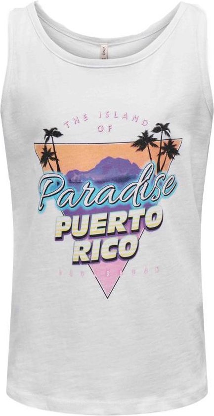 Kids Only - Top - White Paradise - Maat 110-116