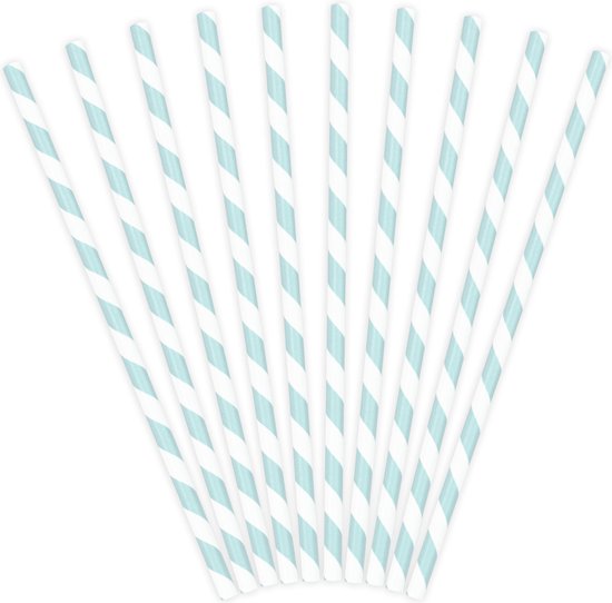 Amosfun Lot de 25 pailles jetables en papier rayé Motif nid d'abeille [435] - La cave