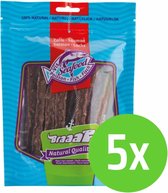 Braaaf Visstrip - Hondensnack - 12 cm - 70 gram - 5 verpakkingen