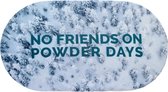 Descent - couvre masque - No Friens On Powder Days - masque de ski - housse de protection - snowboard - ski