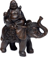 Bouddha sur l'éléphant | Bouddha heureux | Éléphant | La chance | Amour | Bouddha | Cadeau | cadeau