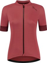 Rogelli Modesta Fietsshirt Dames - Korte Mouwen - Wielershirt - Rood - Maat XL