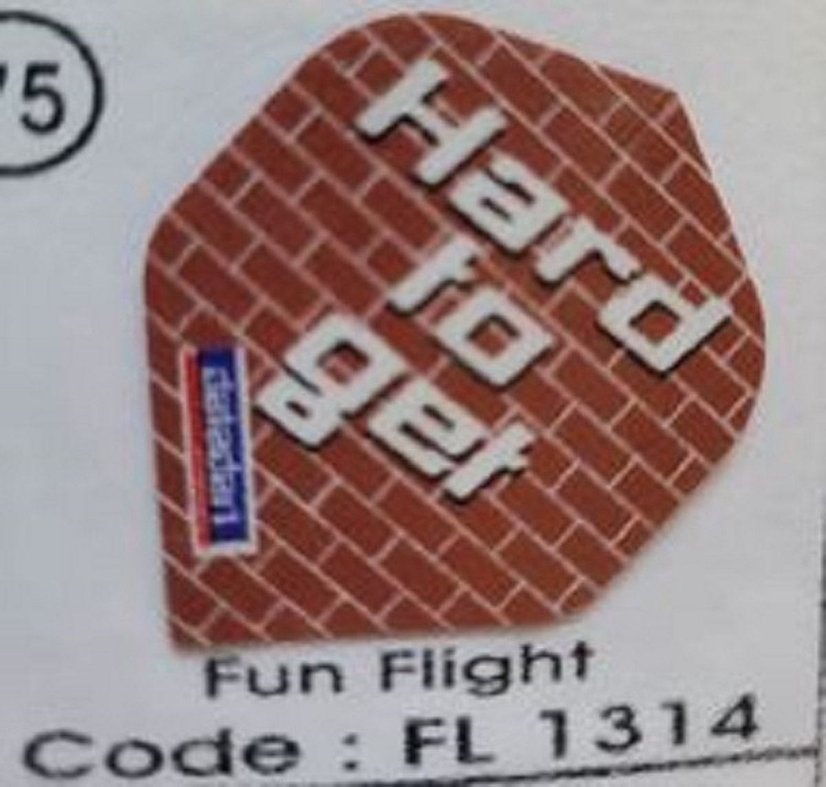 Dart Flights - 10 sets (30 stuks) - 75 micron - Fun Flights 1314