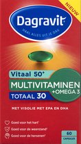 Dagravit Totaal 30 Vitaal 50+ met omega-3 visolie - Vitaminen - 60 capsules