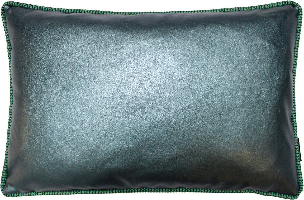 Raaf sierkussen-hoes Boho zee-blauw 35x50 cm