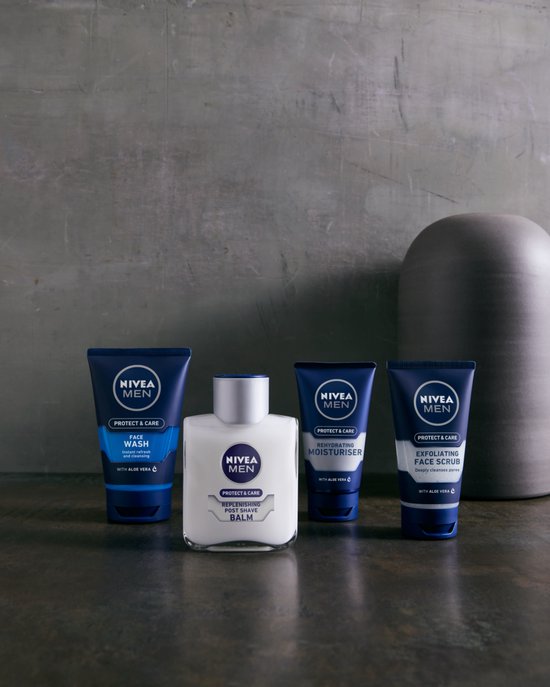 NIVEA MEN Protect & Care Reinigingsgel Gezicht - Face Wash - Gezichtsreinigingsmiddel - 100 ml - NIVEA