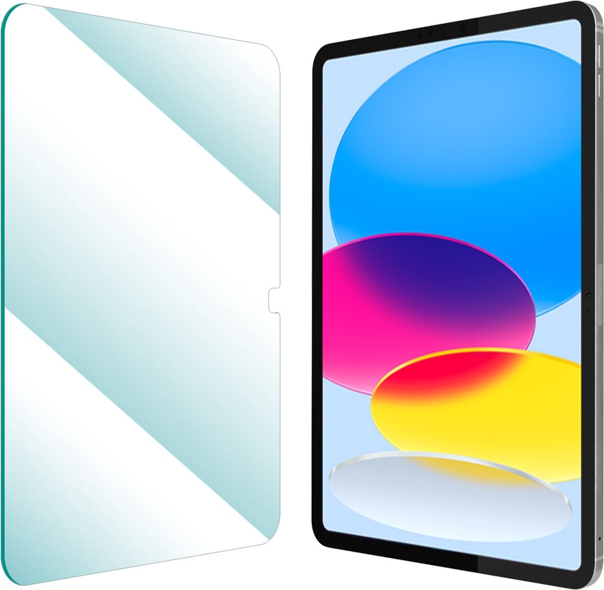 Fonu Geschikt Voor iPad 10 glazen screen protector - 10.9 inch