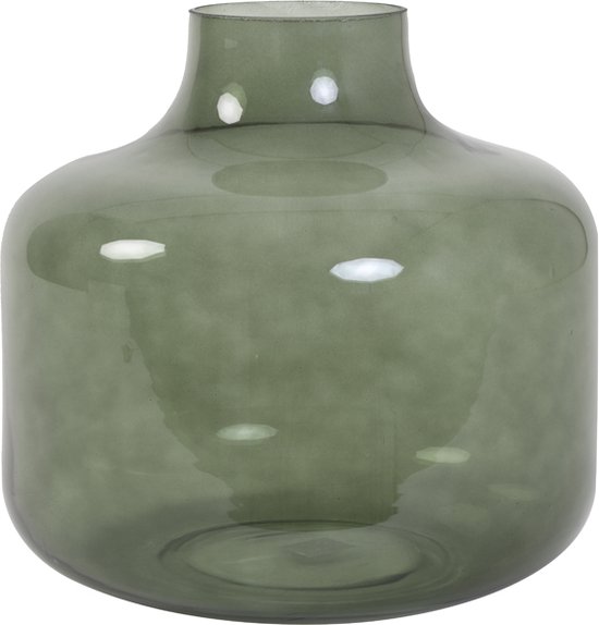 Light&living Vase Ø31.5x30 cm PHIENE verre vert foncé