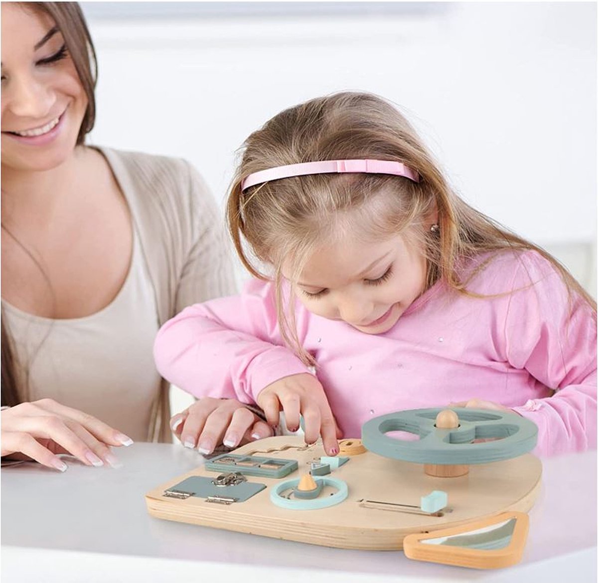 Montessori Jouet volant pour enfant, planche occupée, speelgoed en bois,  planche... | bol.com