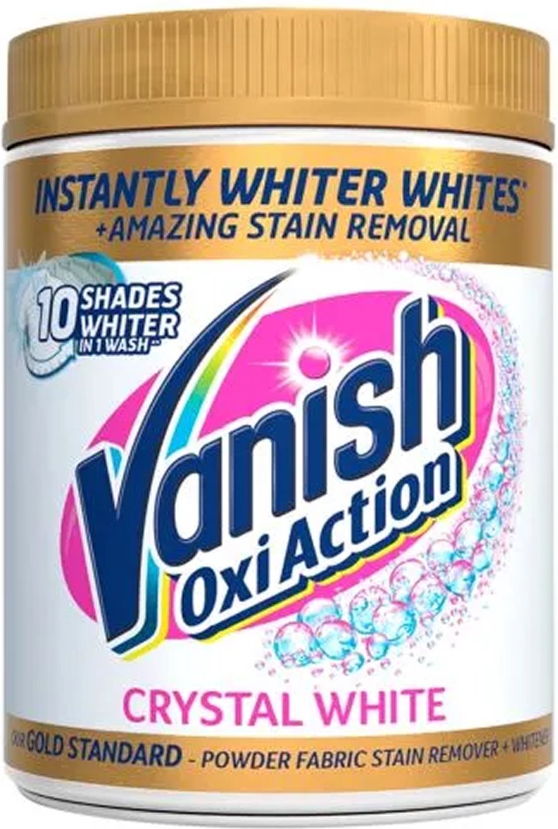 VANISH Oxi Action Poudre booster de blancheur 940g pas cher