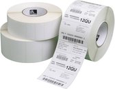 Zebra Rol met etiketten 57 x 32 mm Thermisch papier Wit 25200 stuk(s) Weer verwijderbaar 800262-127 Universele etikette
