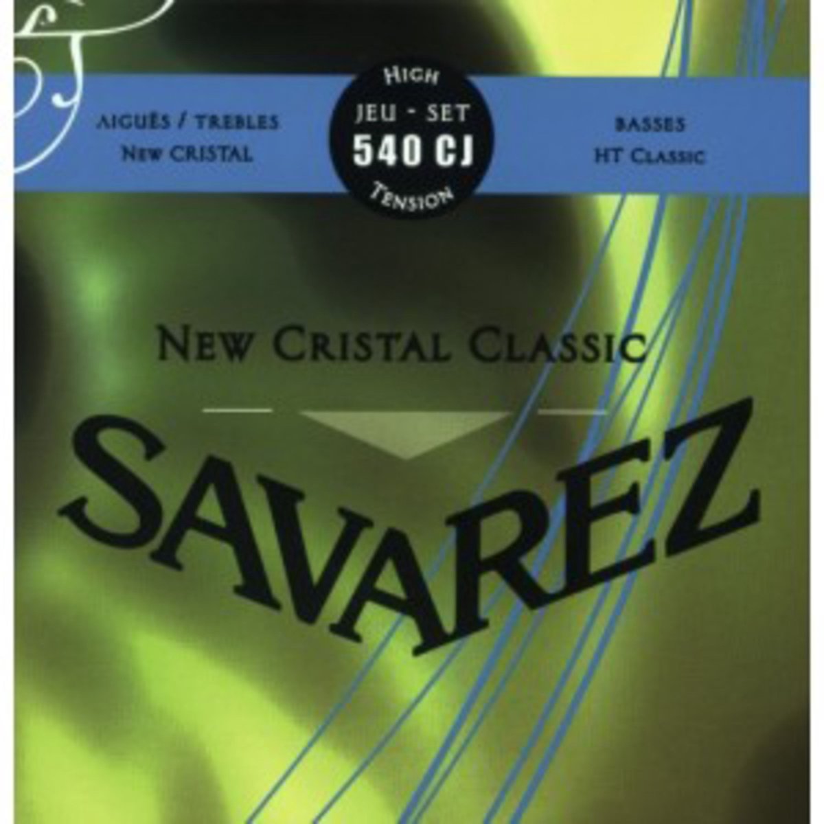 Savarez K-Git. snaren 540CJ Corum New Cristal, High Tension - Klassieke gitaarsnaren