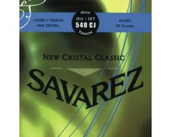 Savarez 540CJ New Cristal Classic Snaren voor Klassieke Gitaar - Hoge Spanning