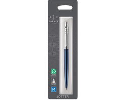 Parker Jotter-balpen | Royal Blue | Medium punt met blauwe inkt