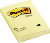 Post-it Notes formaat 51 x 76 mm geel blok van 100 vel