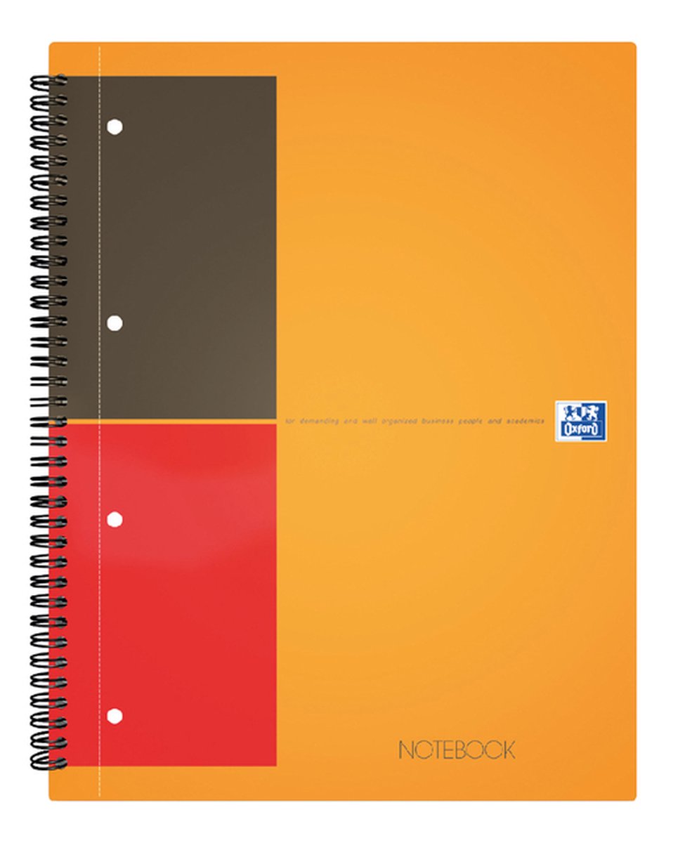 Spiraalblok oxf international notebook a4 lijn | 1 stuk | 20 stuks
