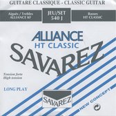 Savarez K-Git. snaren 540J Alliance High Tension - Klassieke gitaarsnaren