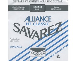 snarenset klassieke gitaar - 540-J - KF composite fiber silverwound HT classic basses hard tension