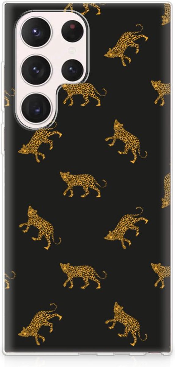 TPU Hoesje voor Samsung Galaxy S23 Ultra Leopards