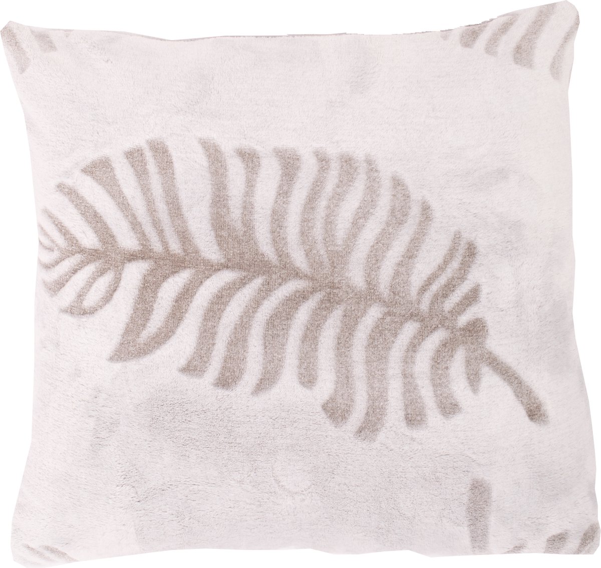 Kussen (gevuld) LASER 45X45CM, taupe