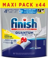 Finish Quantum All in One Citron Tablettes pour lave-vaisselle - 44 Tabs