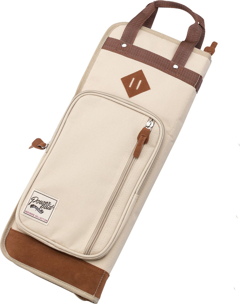 Tama TSB24BE Powerpad Designer Drum-Stick/Mallet Bag (Beige) - Drumstick tas