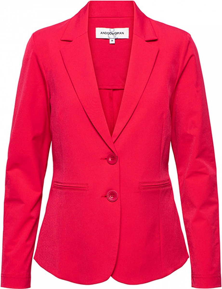 &Co Women blazer Phileine travel - Cherry