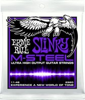 Ernie Ball EB2920 11-48 M-Steel Slinky Power - Elektrische gitaarsnaren