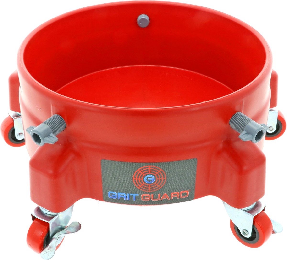 Grit Guard Red 5 Caster Bucket Dolly