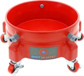 Grit Guard Red 5 Caster Bucket Dolly