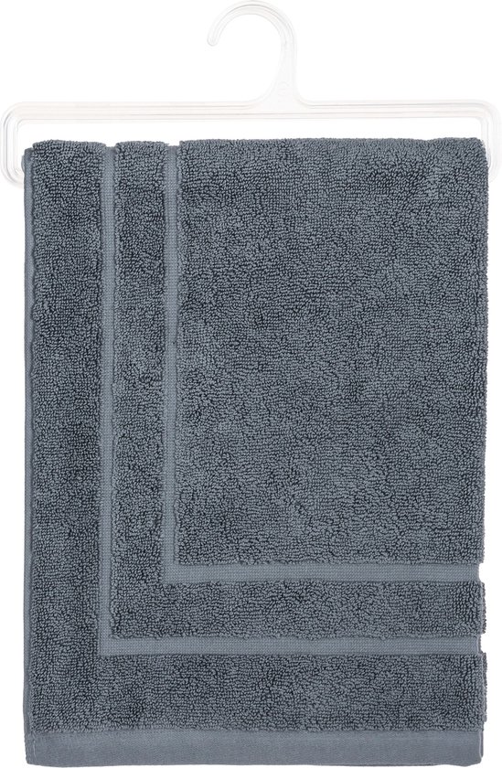 MSV Badkamerkleed/badmat Tapijtje Voor Op De Vloer - Lichtroze - 40 X 60 Cm Microvezel Anti Slip